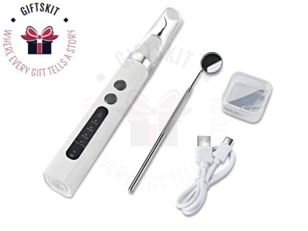 GIFTSKIT-TartarAway-Dental-Scaler-White-Model-B-with-Accessories