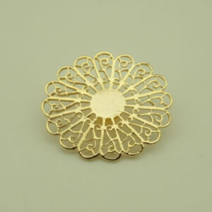 Customized-Hollow-flower-golden-lapel-pin-promotion-gift-1