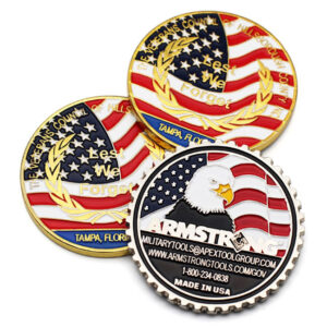 Customized-souvenir-military-coin-with-embossing-logo
