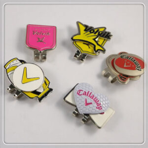 Funny-And-Fashion-Colorful-Golf-Ball-Marker-zinc-alloy-metal-cheap-golf-club-hat-clip
