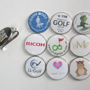 Magnetic-golf-hat-clip-with-customized-ball-marker-1