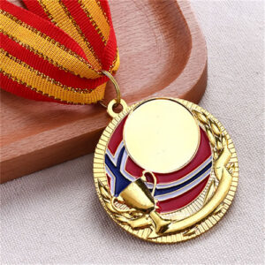 Marathon-Golden-Medal-Award-Blank-With-Ribbon