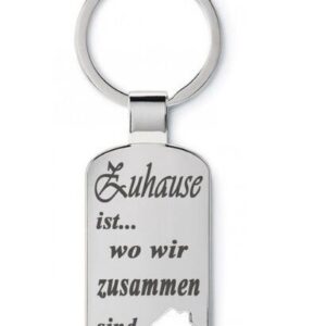 Personal name metal keychains promotional gifts