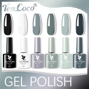 black-and-white-nail-polish-set