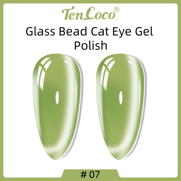 glass-cat-eye-nail-polish-green