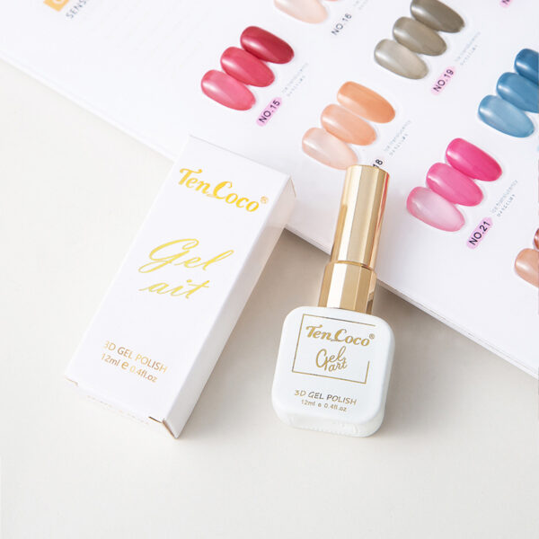 Jelly Ice Translucent Nail Gel - Smooth & Glossy Finish - Image 33
