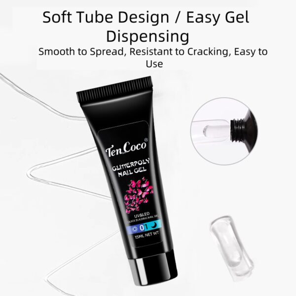 temperature-change-glow-in-dark-nail-extension-gel-set