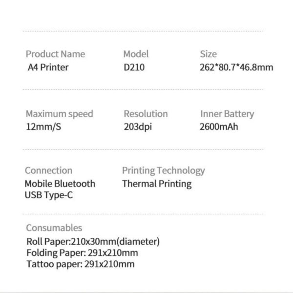 a4-printer-specifications