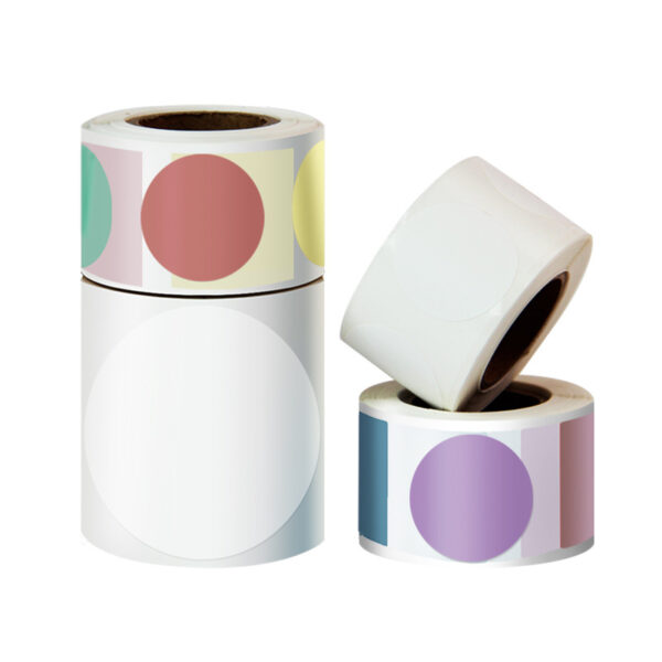 durable-five-proof-round-label-sticker-paper-for-commercial-use