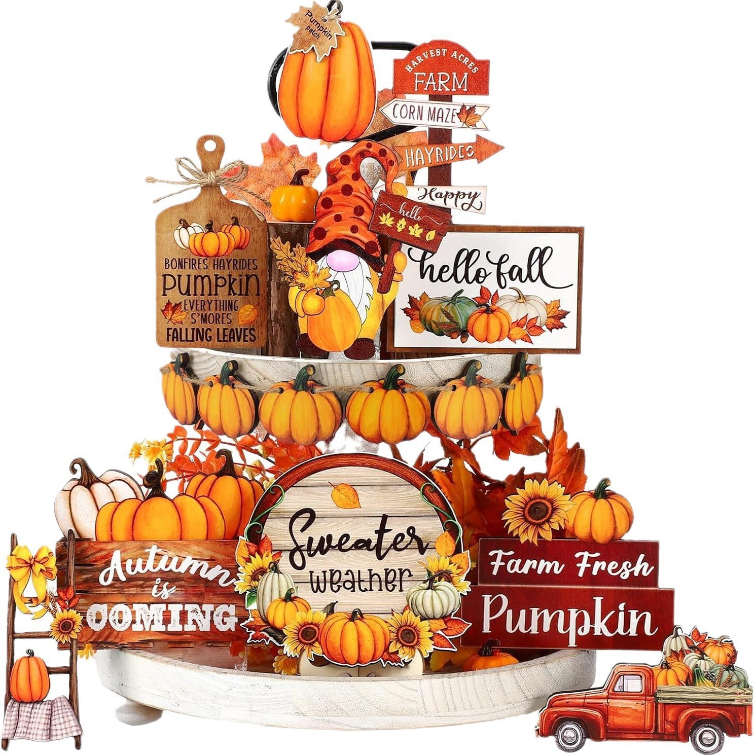 autumn-harvest-tiered-tray-decoration-kit