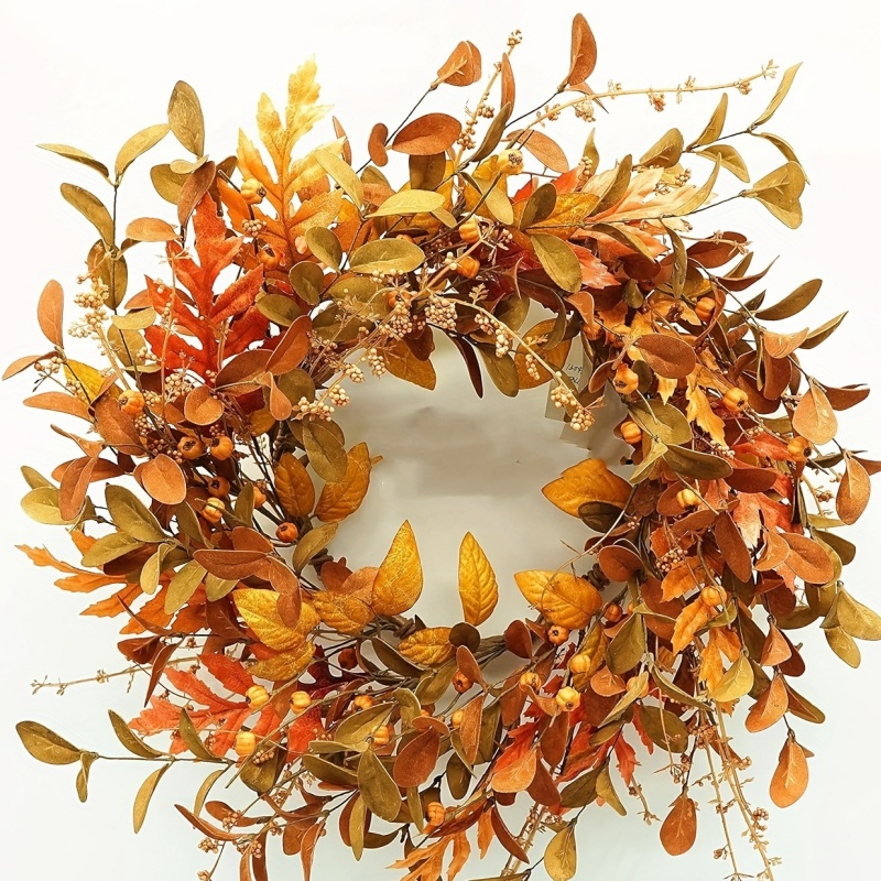 fall-decor-wreath-with-berries-and-foliage
