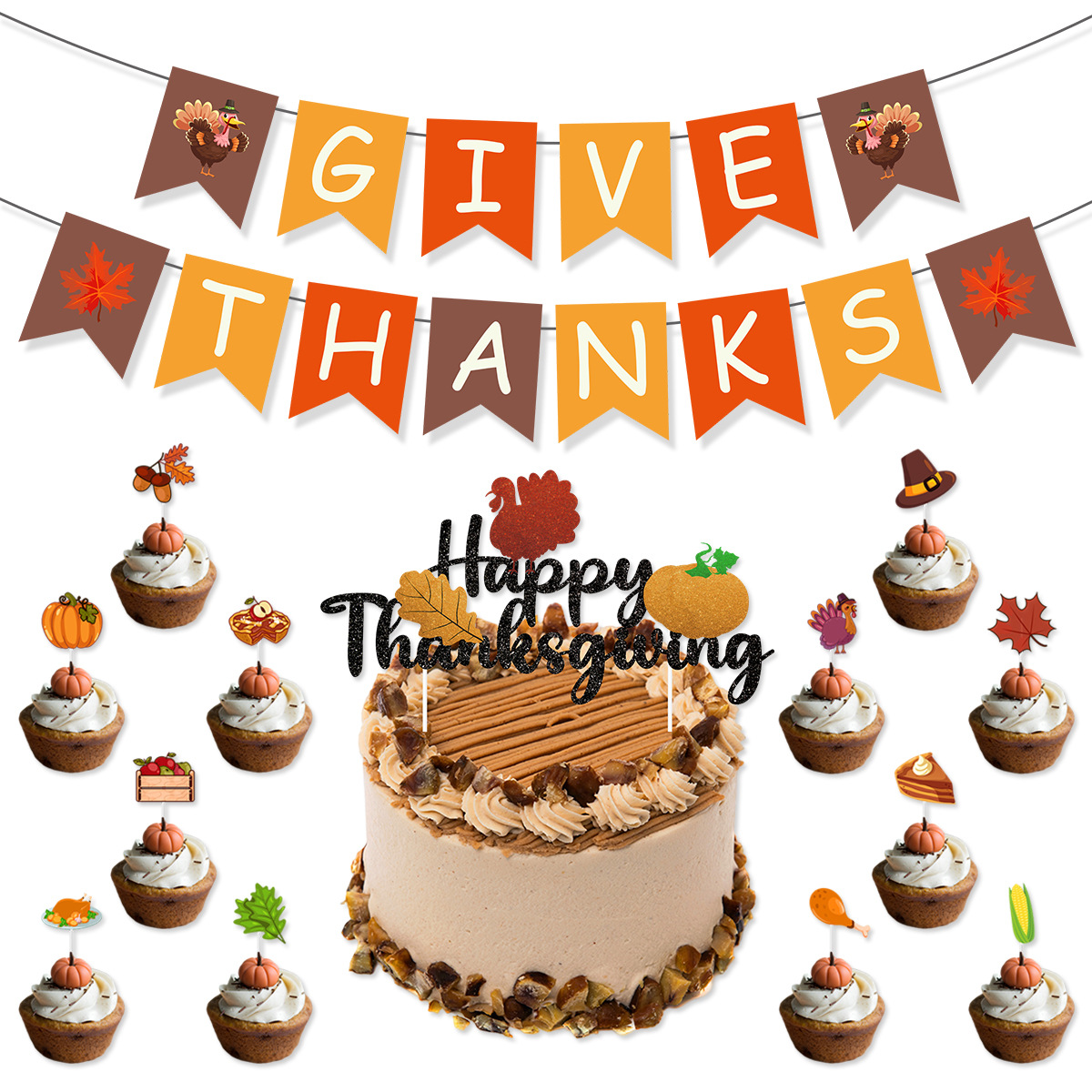 pumpkin-maple-leaf-banner-for-thanksgiving-decoration