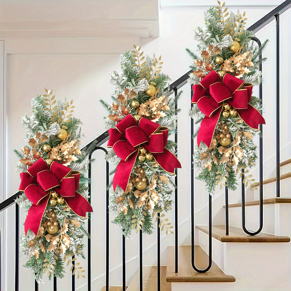 artificial-pine-christmas-garland-door-hanging-decor