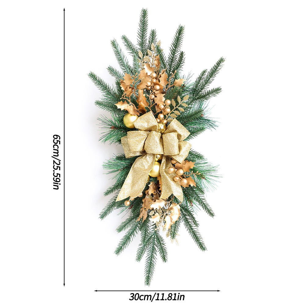 christmas-hanging-wreath-garland-for-door-and-stairs