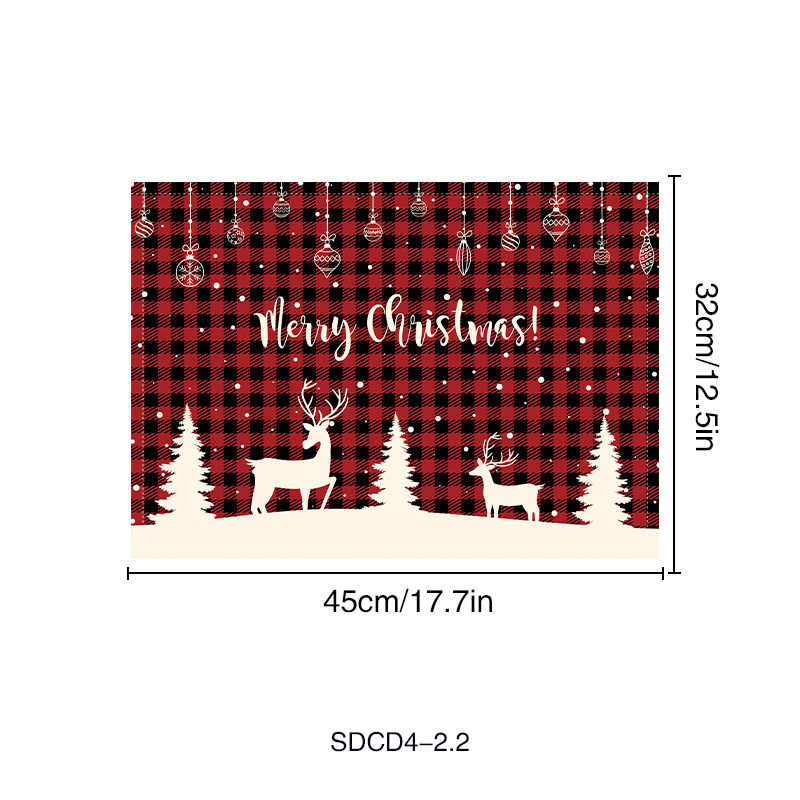 cute-santa-christmas-dining-table-mat-set