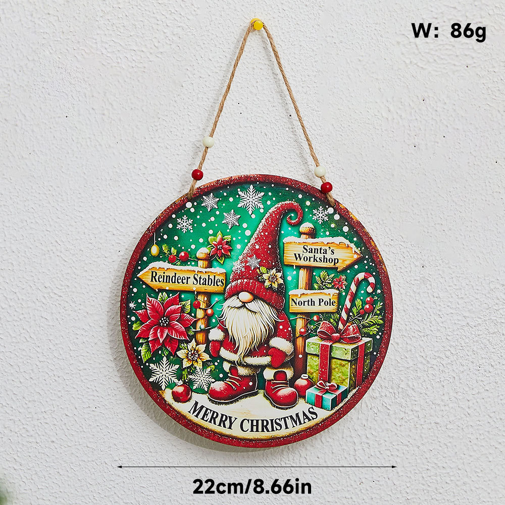 handmade-wooden-christmas-tree-hanging-ornaments