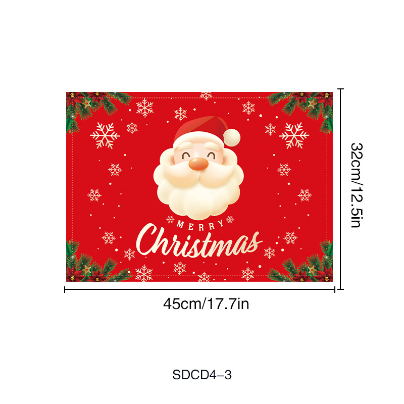 heat-resistant-linen-placemats-for-christmas-table