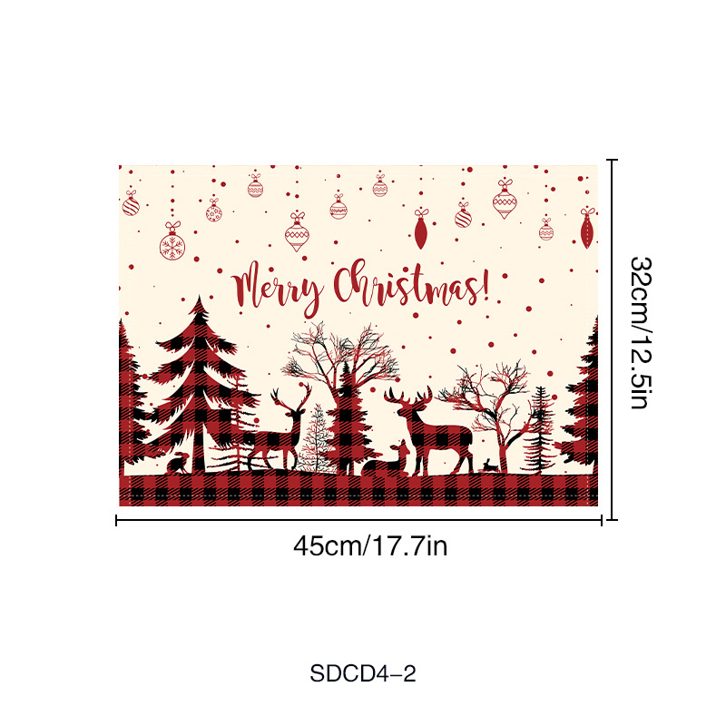 santa-christmas-tabletop-placemat-decor-ideas