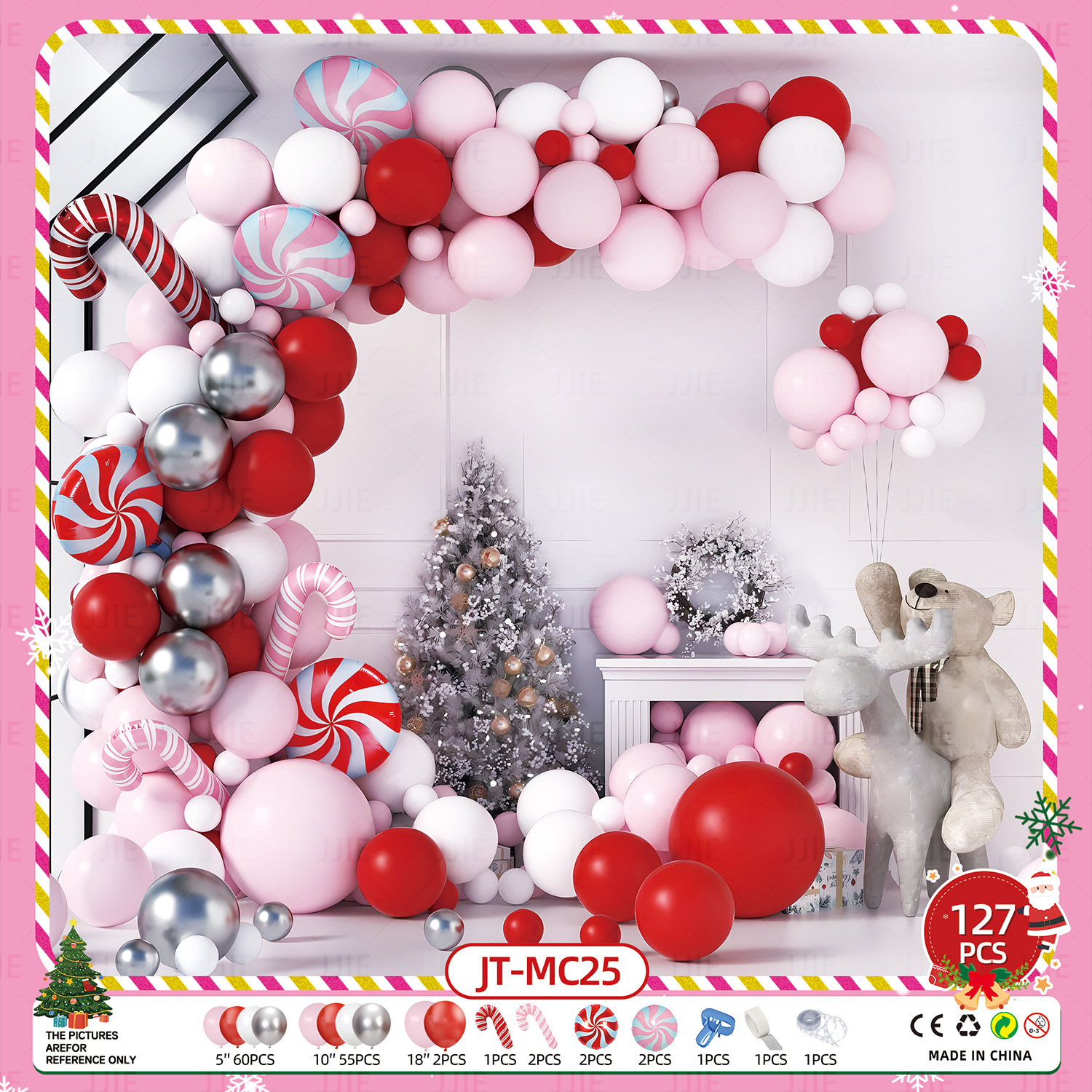 xmas-balloon-arch-kit